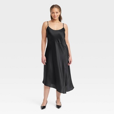 Black slip 2025 dress target