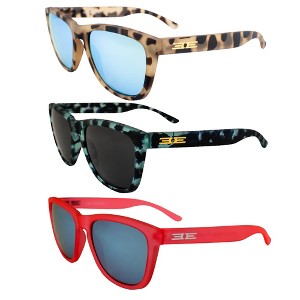 3 Pairs of Epoch Eyewear Vibe Sunglasses with Teal Mirror, Flash Mirror Lenses - 1 of 4