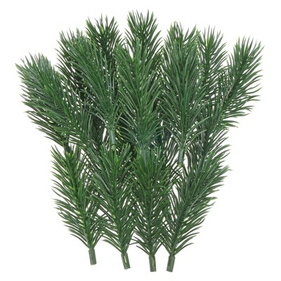 Unique Bargains Christmas DIY Decor Artificial Green Pine Needles Plant