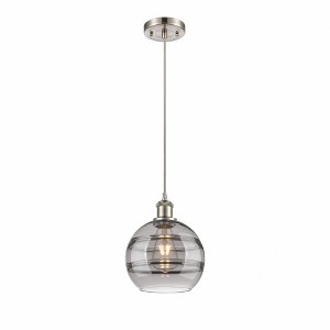 Rochester - 1 Light Cord Hung Mini Pendant In Industrial Style-9.88 Inches Tall and 8 Inches Wide - 1 of 1