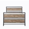 Brantley 78" Full Bed Antique Oak and Sandy Gray - Acme Furniture - 3 of 3
