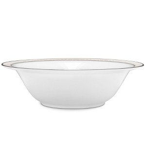 Noritake Montvale Platinum Large Round Vegetable Serving Bowl - 1 of 2