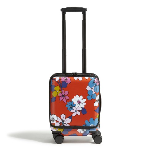 Vera bradley carry on luggage with wheels sale