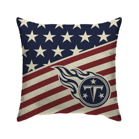 Nfl Tennessee Titans Americana Decorative Throw Pillow : Target