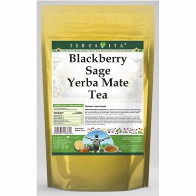 TerraVita Blackberry Sage Yerba Mate Tea (25 tea bags, ZIN: 559650, 1-Pack)