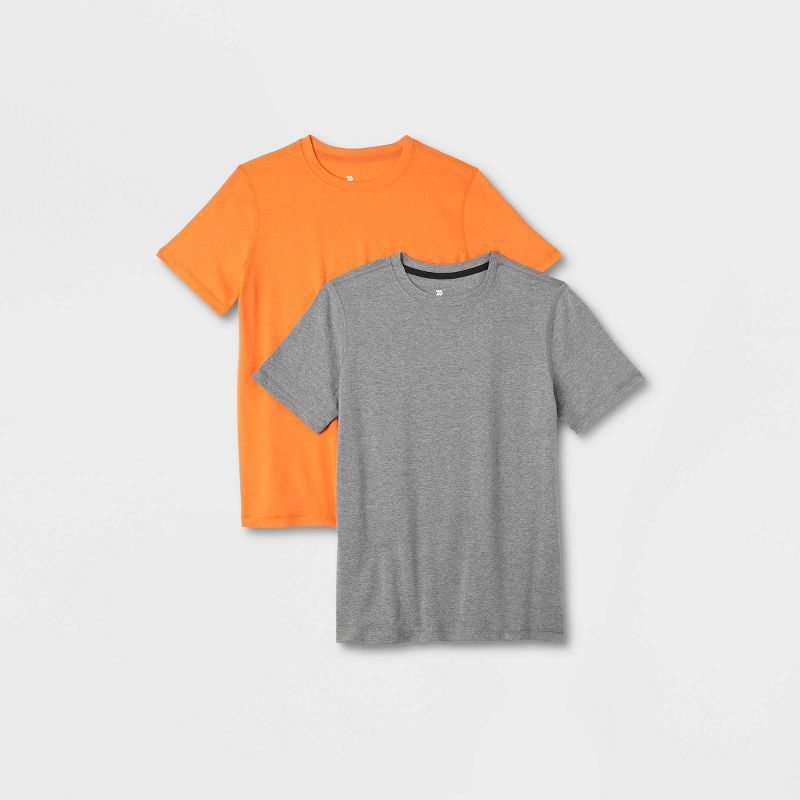 Boys&#39; 2pk Core Short Sleeve T-Shirt - All In Motion™, 1 of 5