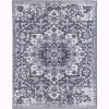 Unique Loom Renaissance Roma Border Washable Indoor Flatweave Woven Area Rug - 2 of 4