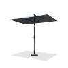 PURPLE LEAF Patio Umbrella Outdoor Table Umbrella Aluminum Frame Market Umbrella Sun Umbrella with 8 Sturdy Ribs - 3 of 4