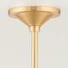 Mitzi Hikari 6 - Light Chandelier in  Aged Brass/Soft White - 4 of 4