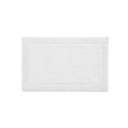 Beautyrest Plume Reversible Cotton Bathroom Rug, Medium Pile Feather Touch,  Soft, Plush, Luxurious Bath Mat, Absorbent, Quick Dry, Spa Quality Shower