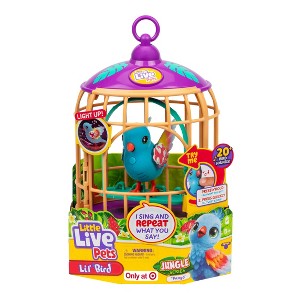 Little Live Pets Lil' Bird & Cage - Jungle Series Pango - 1 of 4