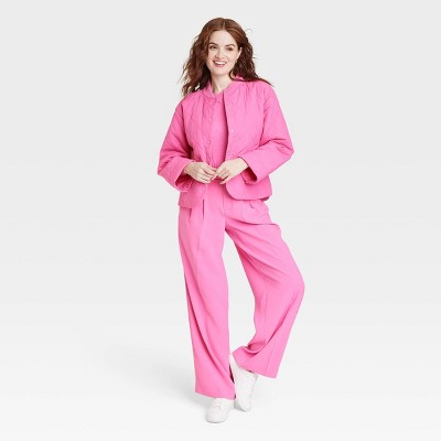 Women's Quilted Bomber Jacket - A New Day