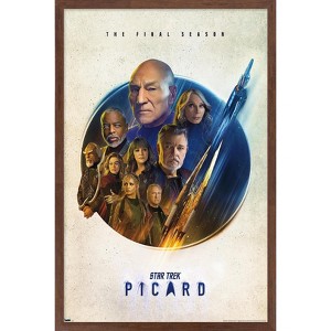 Trends International Star Trek: Picard - Key Art Framed Wall Poster Prints - 1 of 4