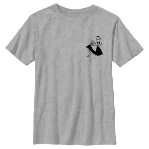 Boy's Alice in Wonderland Pocket Sketch Alice T-Shirt - 1 of 4