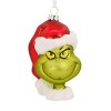 Dr. Seuss's How the Grinch Stole Christmas!™ Grinch Blown Glass Hallmark Ornament - 3 of 3