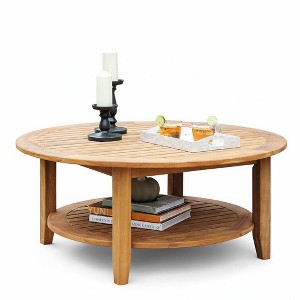 Cambridge Casual Teak Zuma Patio Coffee Table 
 - 1 of 3