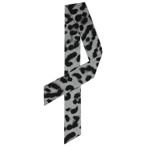 Allegra K Women's Long Neckscarf Fashion Leopard Print Skinny Scarf 88x5cm/35x2" 1 Pc - 1 of 4