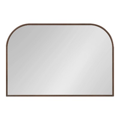 Caskill 36" x 24" Bronze Arched Wall Mirror