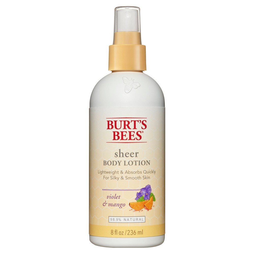 UPC 792850026421 product image for Burt's Bees Violet & Mango Sheer Body Lotion - 8 oz | upcitemdb.com