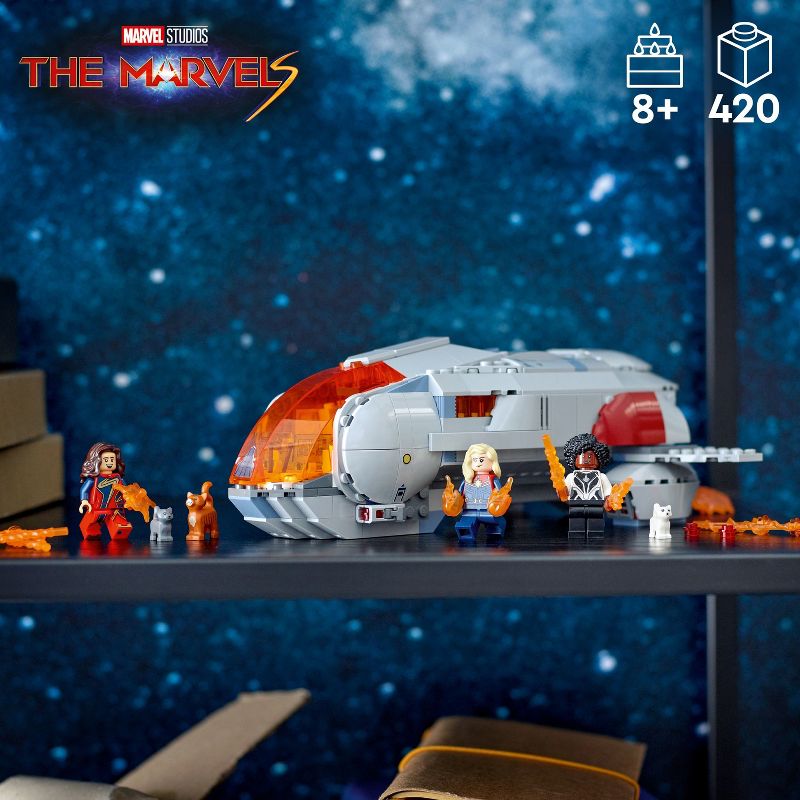 LEGO Marvel The Hoopty Super Hero Spaceship Building Toy Set 76232, 3 of 8