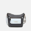 MKF Collection Serenity Color Block Vegan Leather Women’s Crossbody Bag by Mia K  - Charcoal Light Blue - 2 of 4