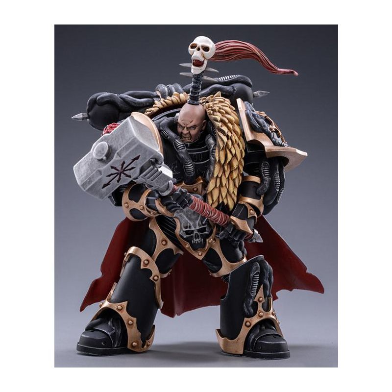 Lord Khalos the Ravager Black Legion 1/18 Scale | Warhammer 40K | Joy Toy Action figures, 4 of 6