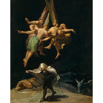 Poster Master Francisco Goya - Witches' Flight  30x40