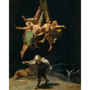 Poster Master Francisco Goya - Witches' Flight  30x40 - 1 of 2