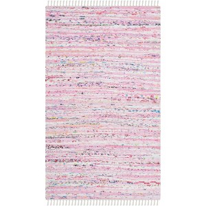 Rag Rug RAR125 Hand Woven Indoor Rugs - Safavieh - 1 of 4