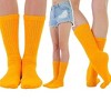 Gold Slouch Socks the Sock Panda (Women's Sizes, Adult Medium) - Midweight - 3 of 3