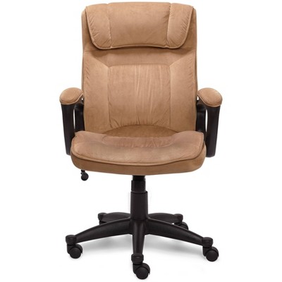 Executive Chair Velvet Microfiber - Serta