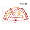 Infurnic Baby Activity Gym Children's Climbing Frame, Robust Hemispherical Design with Triangular Support, Multicolored, 28.54"*14.84"*5.75" - 4 of 4