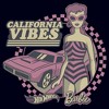 Womens Mattel Hot Wheels and Barbie California Vibes T Shirt - 2 of 4