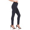 Rekucci Women's Secret Figure Pull-On Stretchy Knit Skinny Pants – Office Yoga Style, Tummy Control, Professional Look - 2 of 4