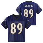 NFL Baltimore Ravens Toddler Boys' Short Sleeve Andrews Jersey