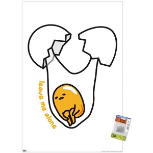 Trends International Gudetama - Leave Me Alone Unframed Wall Poster Prints - 1 of 4