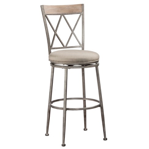 Hillsdale burrell discount swivel counter stool