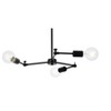 Elegant Lighting Furlong 3 lights black pendant - 3 of 4