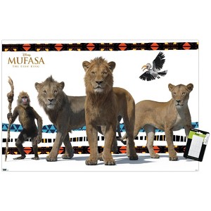 Trends International Disney Mufasa: The Lion King - Group Unframed Wall Poster Prints - 1 of 4