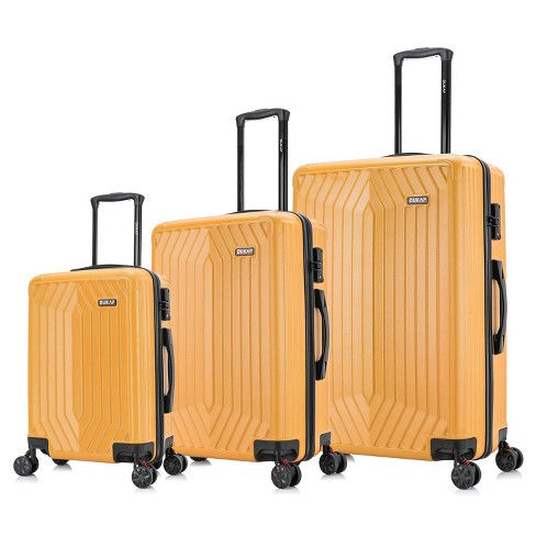 Miami Carryon Collins Expandable Hardside Checked 3pc Luggage Set : Target