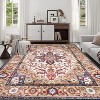 Vintage Bohemia Large Persian Non-slip Washable Rug For Living Room - 3 of 4