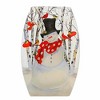 Stony Creek 9.75 In Snowy Fun Pre-Lit Glass Vase , Snowman Cardinals (1PC) - 4 of 4