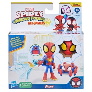 Marvel Spidey and His Amazing Friends Web-Spinners, Spidey Action Figure with Accessories - 1 of 4