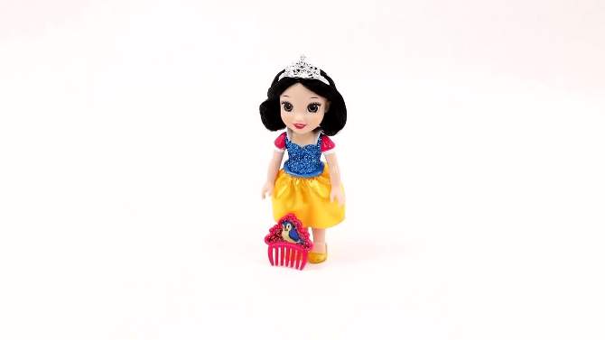 Disney Princess Snow White Petite Doll, 2 of 11, play video