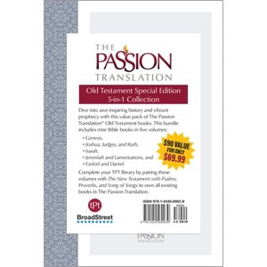 The Passion Translation Old Testament Special Edition - by  Brian Simmons (Paperback) - 1 of 1