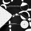 4'x6' Geometric Pattern Living Room Rug, Fluffy Non-Slip Rug - 2 of 4