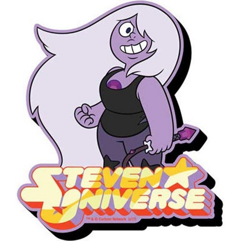 Nmr Distribution Steven Universe Crystal Gem Amethyst 3 Funky Chunky Wood Magnet Target