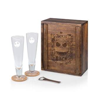 Nightmare Before Christmas Jack Beverage Glass Gift Set - Picnic Time
