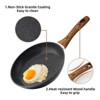 Chery Life 3-Piece Frying Pan Set, Nonstick Saucepan Woks Cookware Set, 7'' & 8'' & 9.5" - 4 of 4