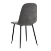 PAGED Dining Chairs Modern Medieval Style Living Room Chairs with Metal Legs for Living Room - 3 of 4